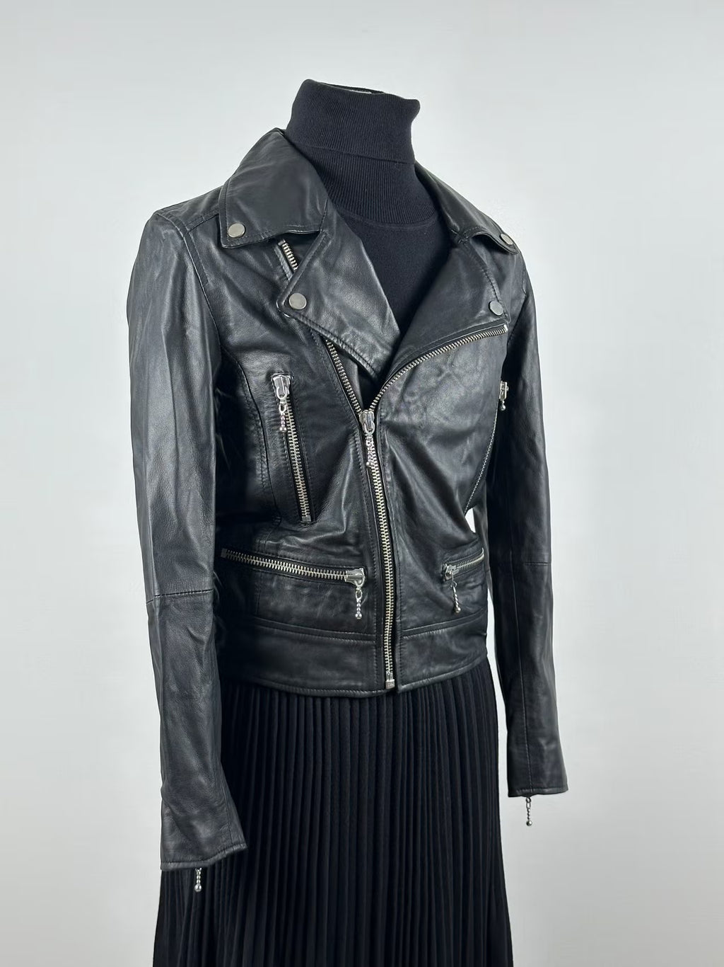 Deadwood™ Leroy - naisten biker-nahkatakki