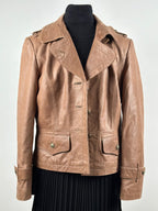 LSF Leather Sound -naisten vintage-nahkatakki