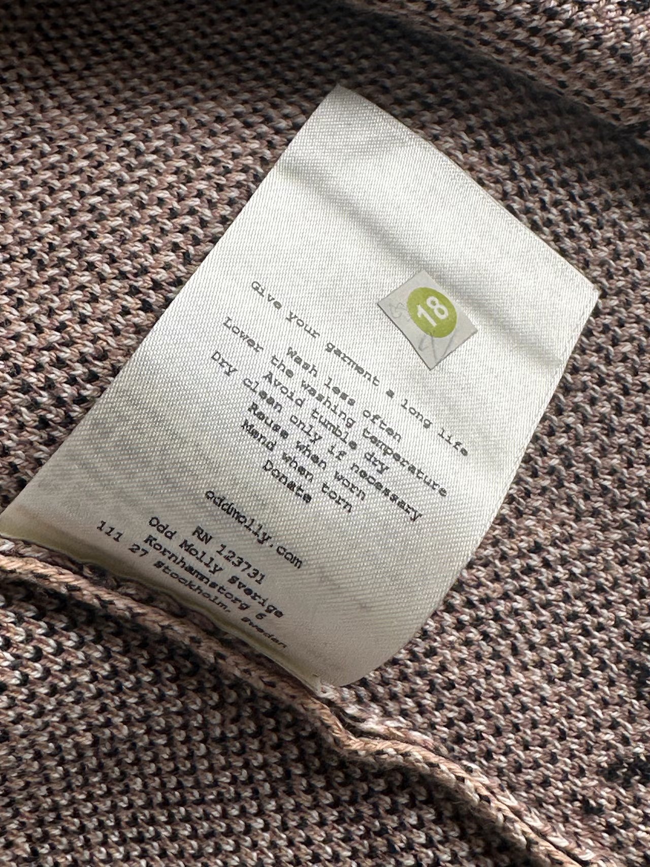 Odd Molly neulejakku