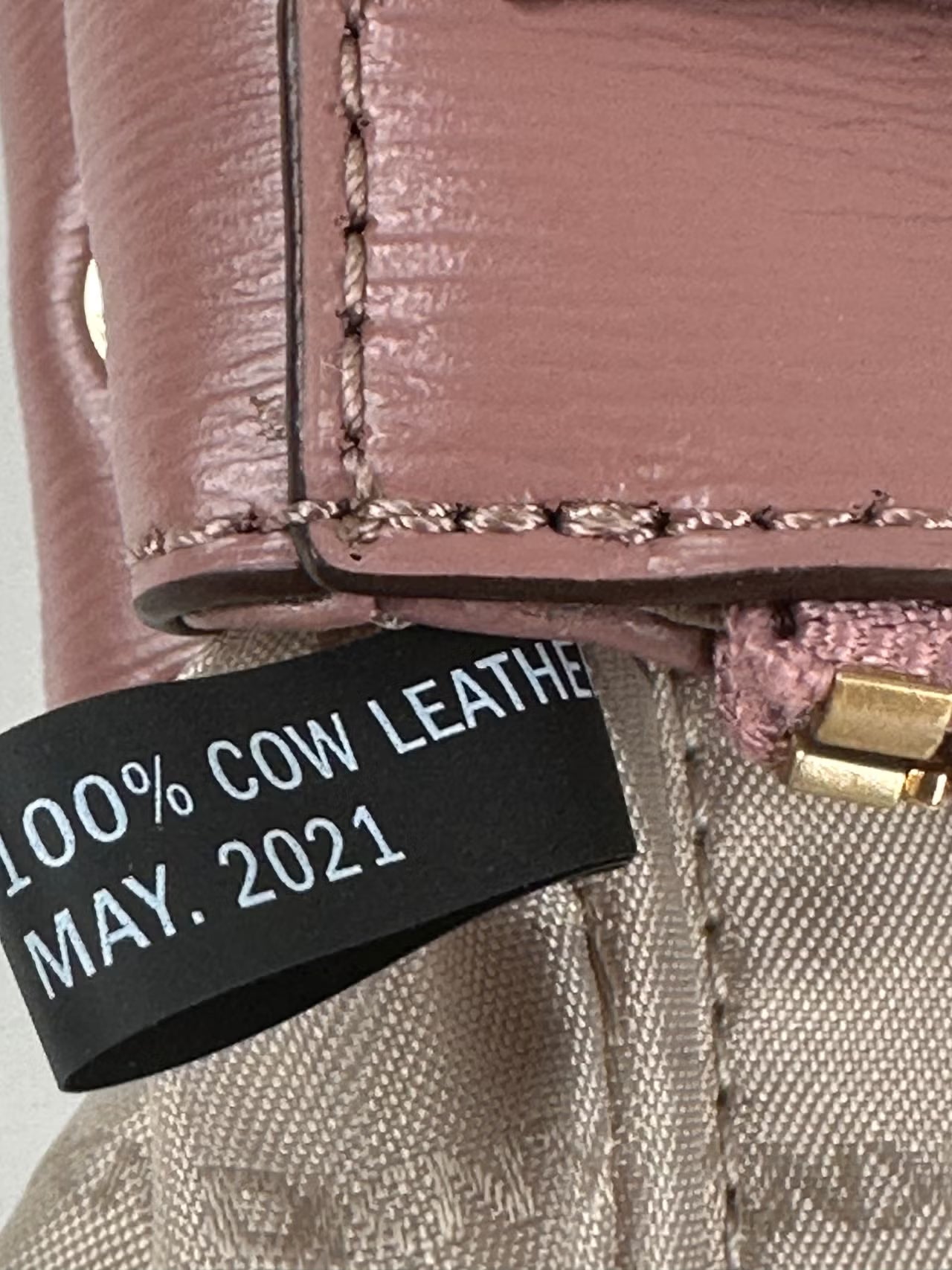 DKNY Bryant Mini Shopper -nahkalaukku, roosa