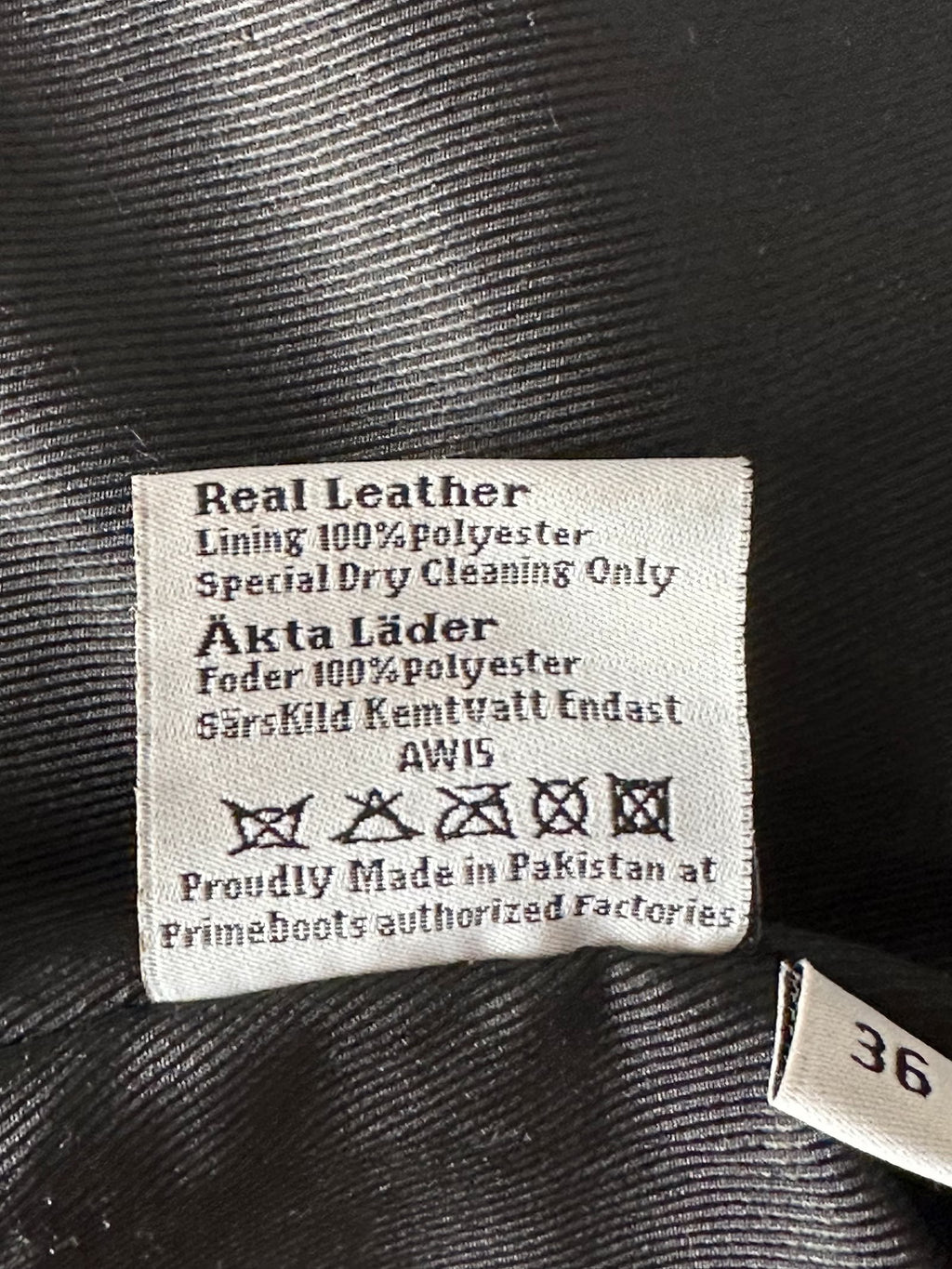 Primeboots™ biker-nahkatakki