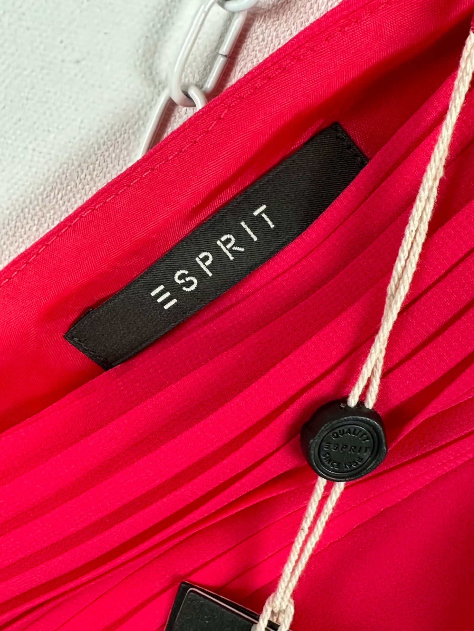 Esprit kirkkaanpinkki juhlamekko, koko 44