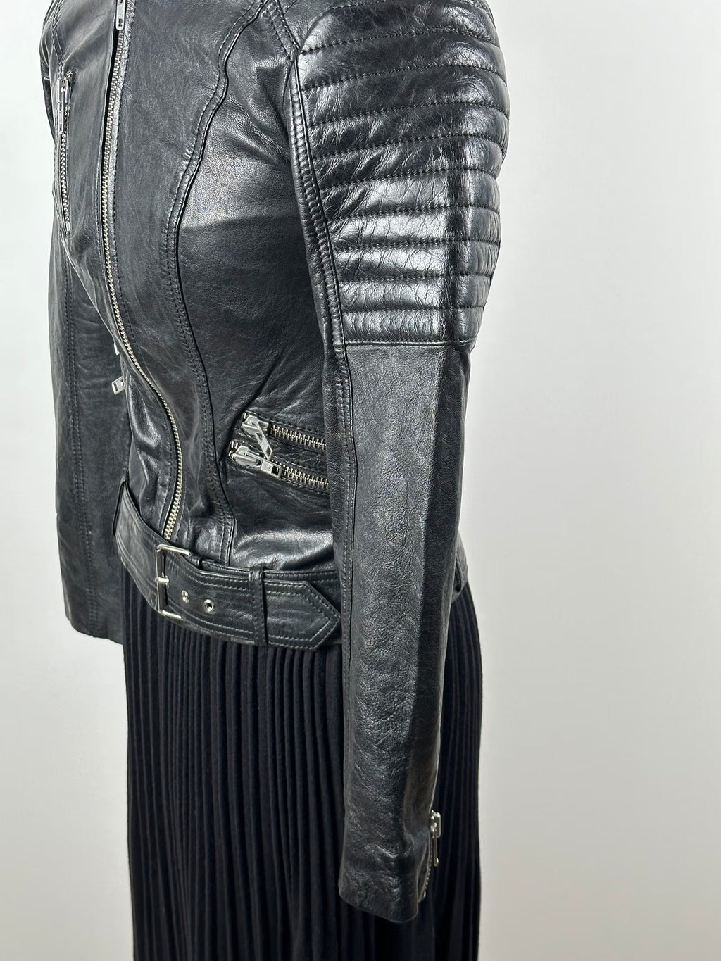 Primeboots™ biker-nahkatakki