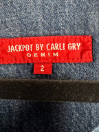 Jackpot by Carli Gry – klassinen farkkutakki, koko 2 (S/M)