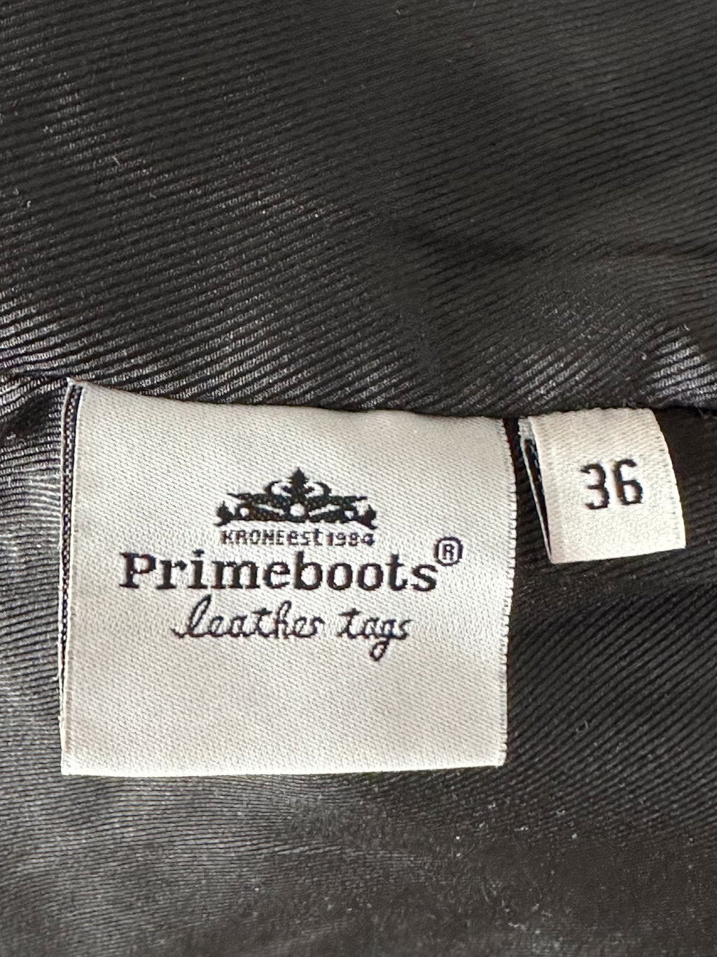 Primeboots™ biker-nahkatakki