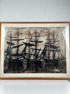 Bernard Buffet: De Sorte Skibe (1965)