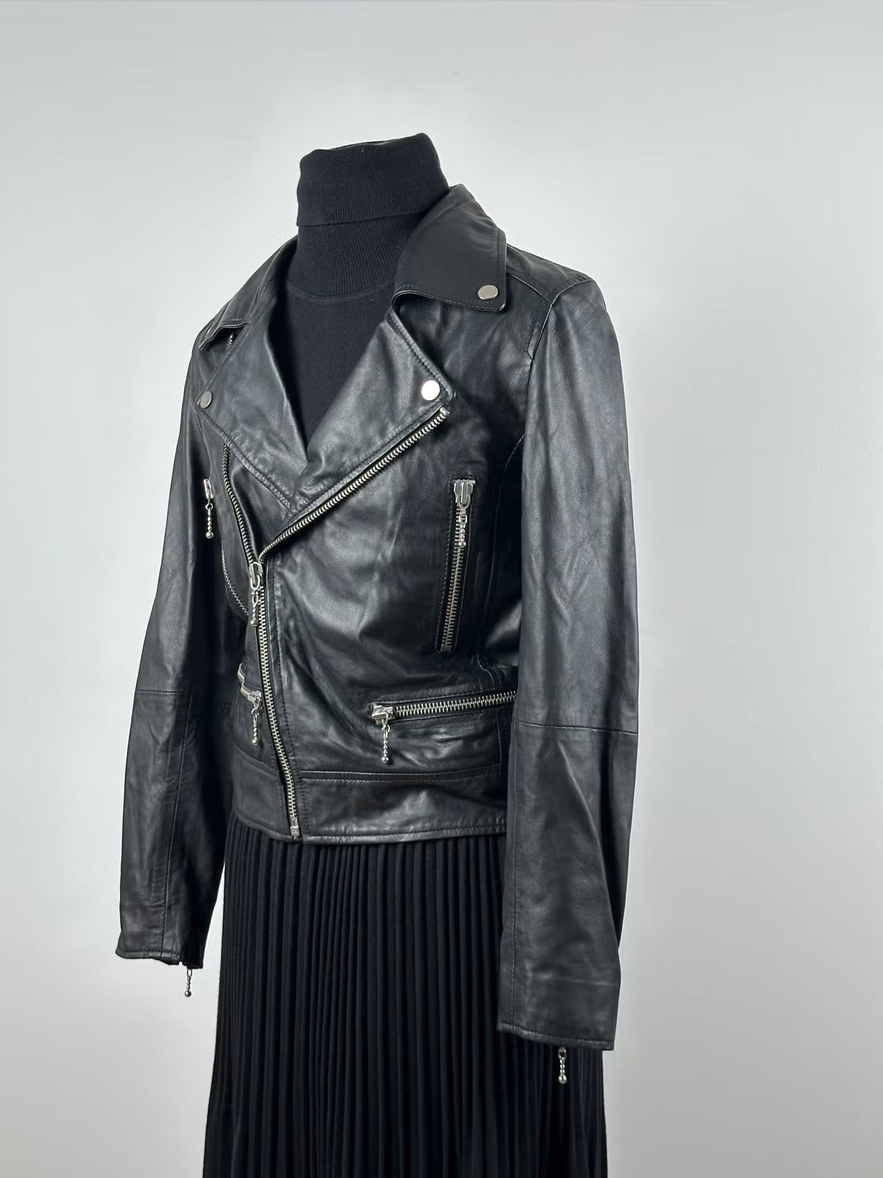 Deadwood™ Leroy - naisten biker-nahkatakki