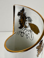 Uniikki moderni taidevaasi (32 cm)