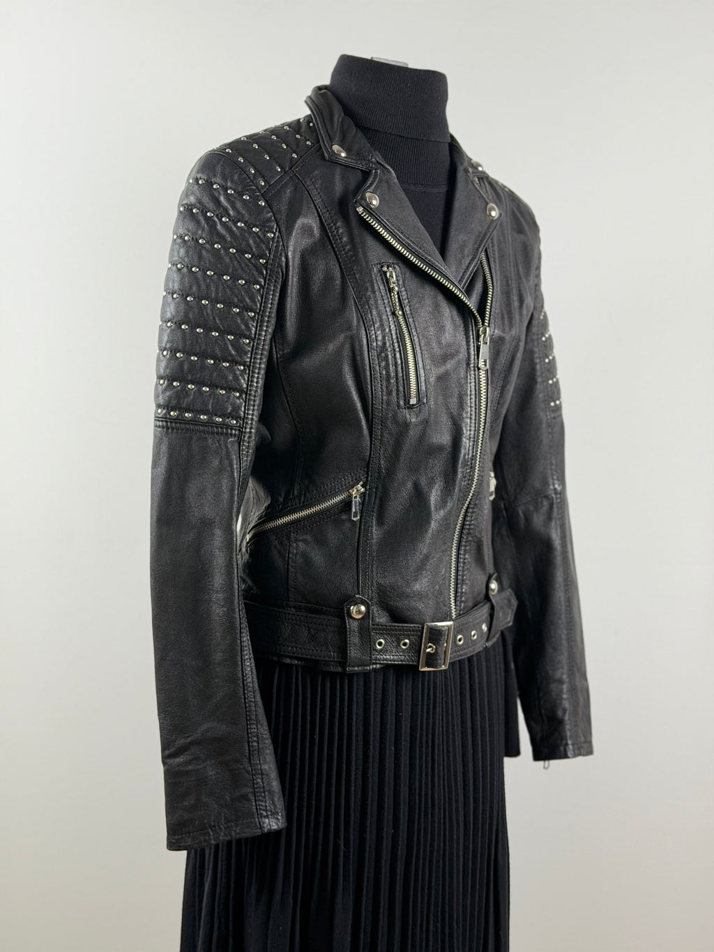 Jofama by Kristine Ullebø nahkatakki – koko 38