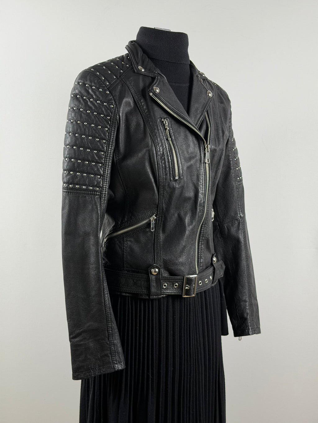 Jofama by Kristine Ullebø nahkatakki – koko 38