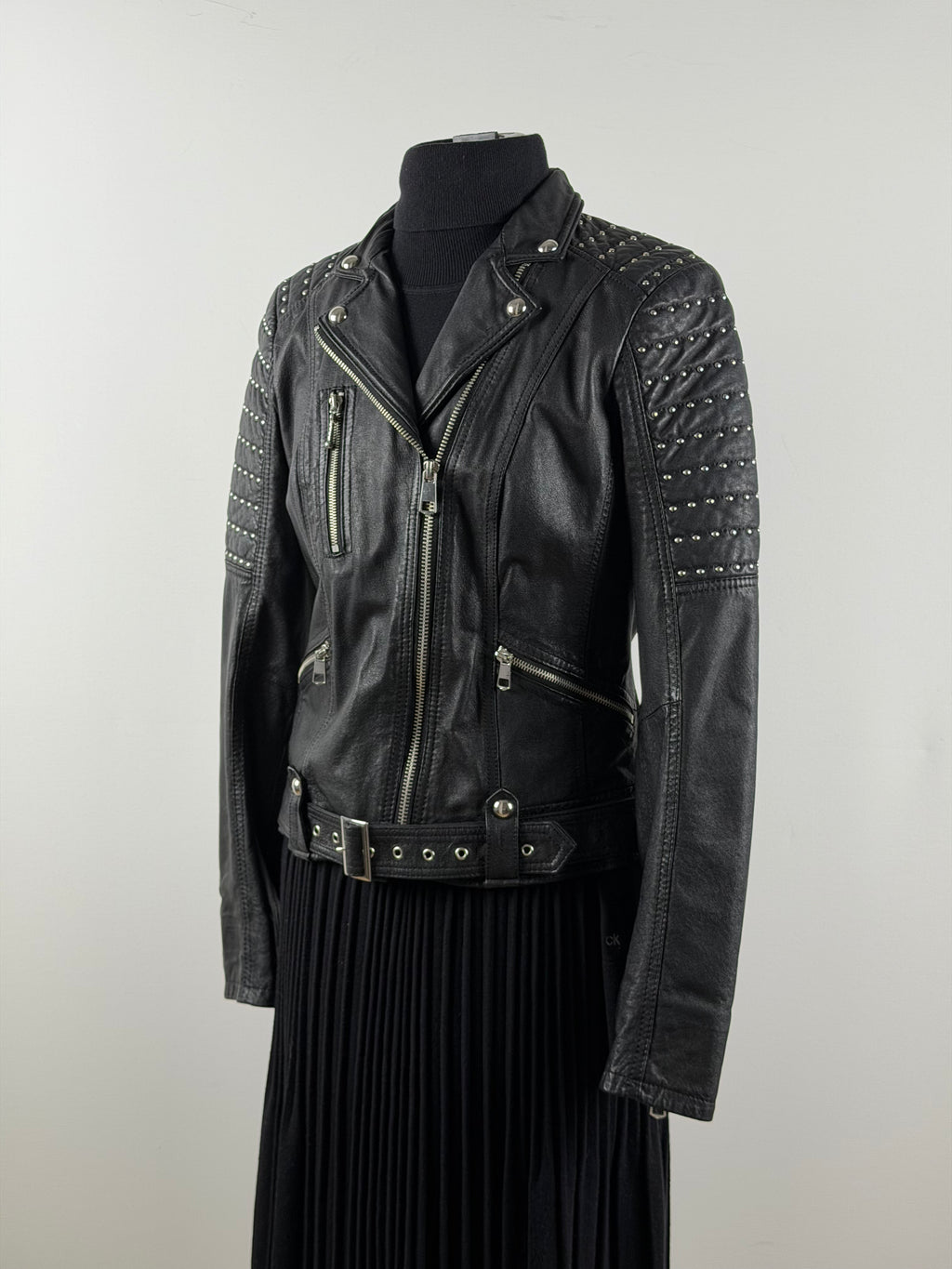 Jofama by Kristine Ullebø nahkatakki – koko 38