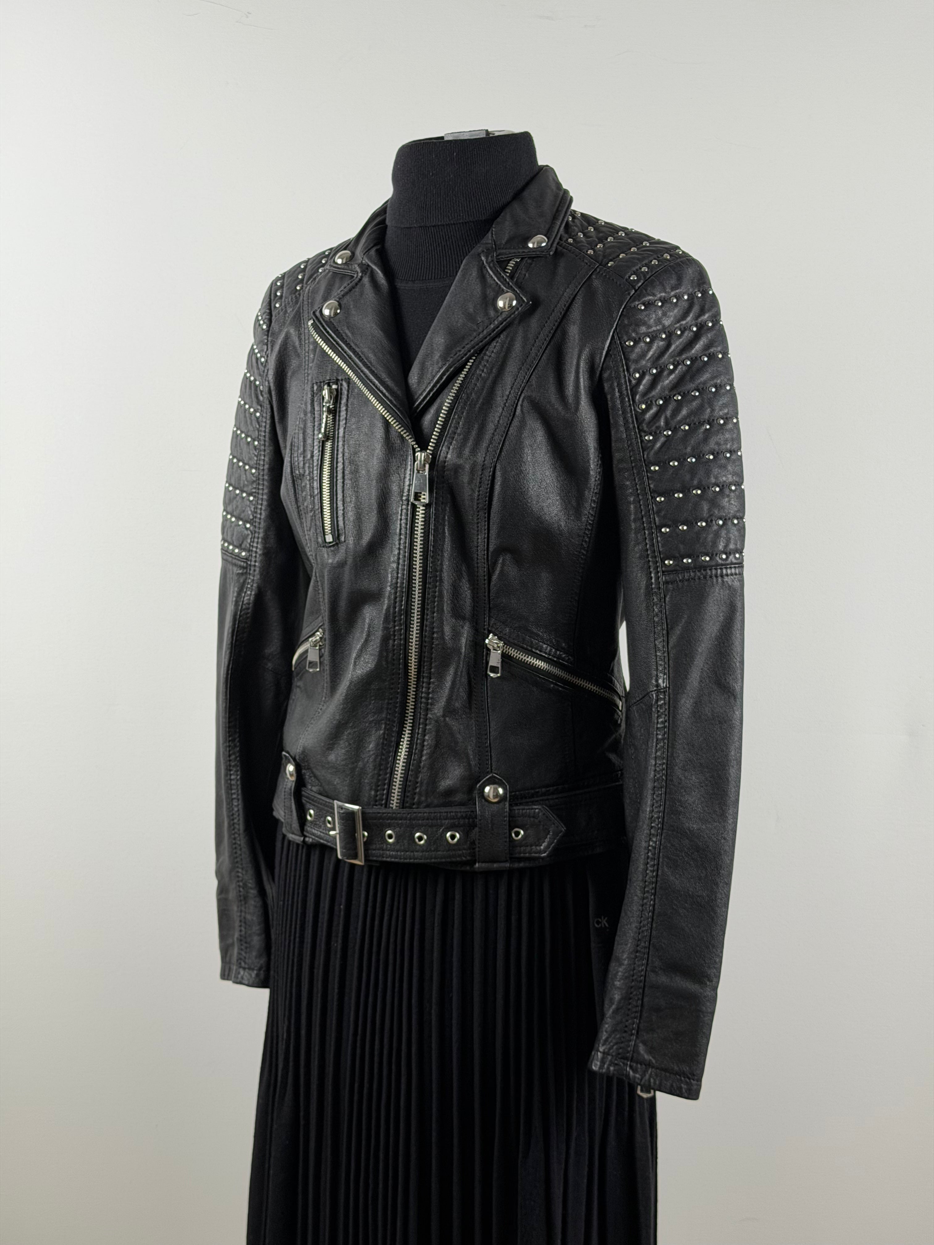 Jofama by Kristine Ullebø nahkatakki – koko 38