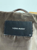 Vero Moda “Claudia” vintage nahkatakki – koko M