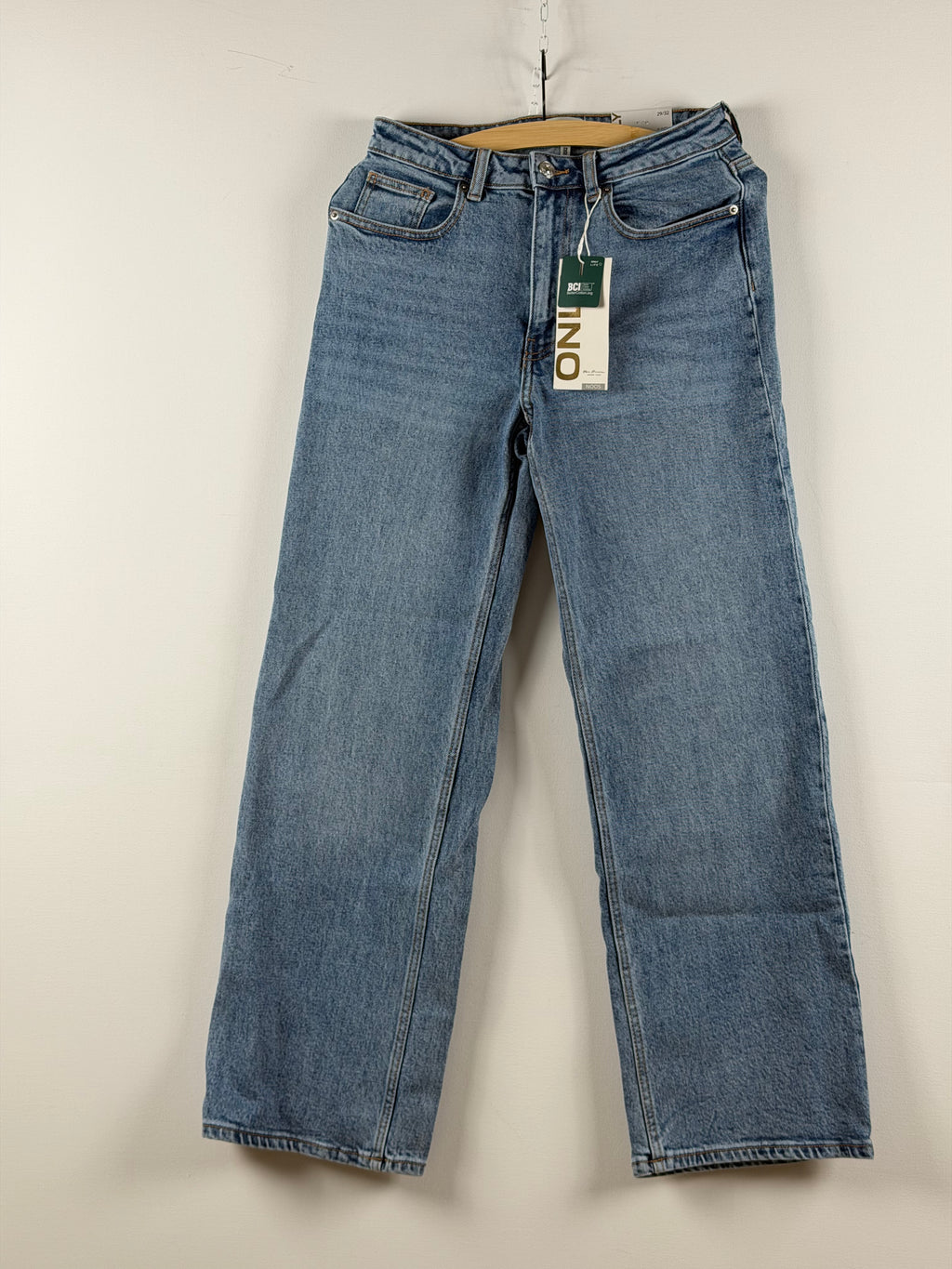 ONLY wide leg farkut – korkea vyötärö (W29/L32, uudet)