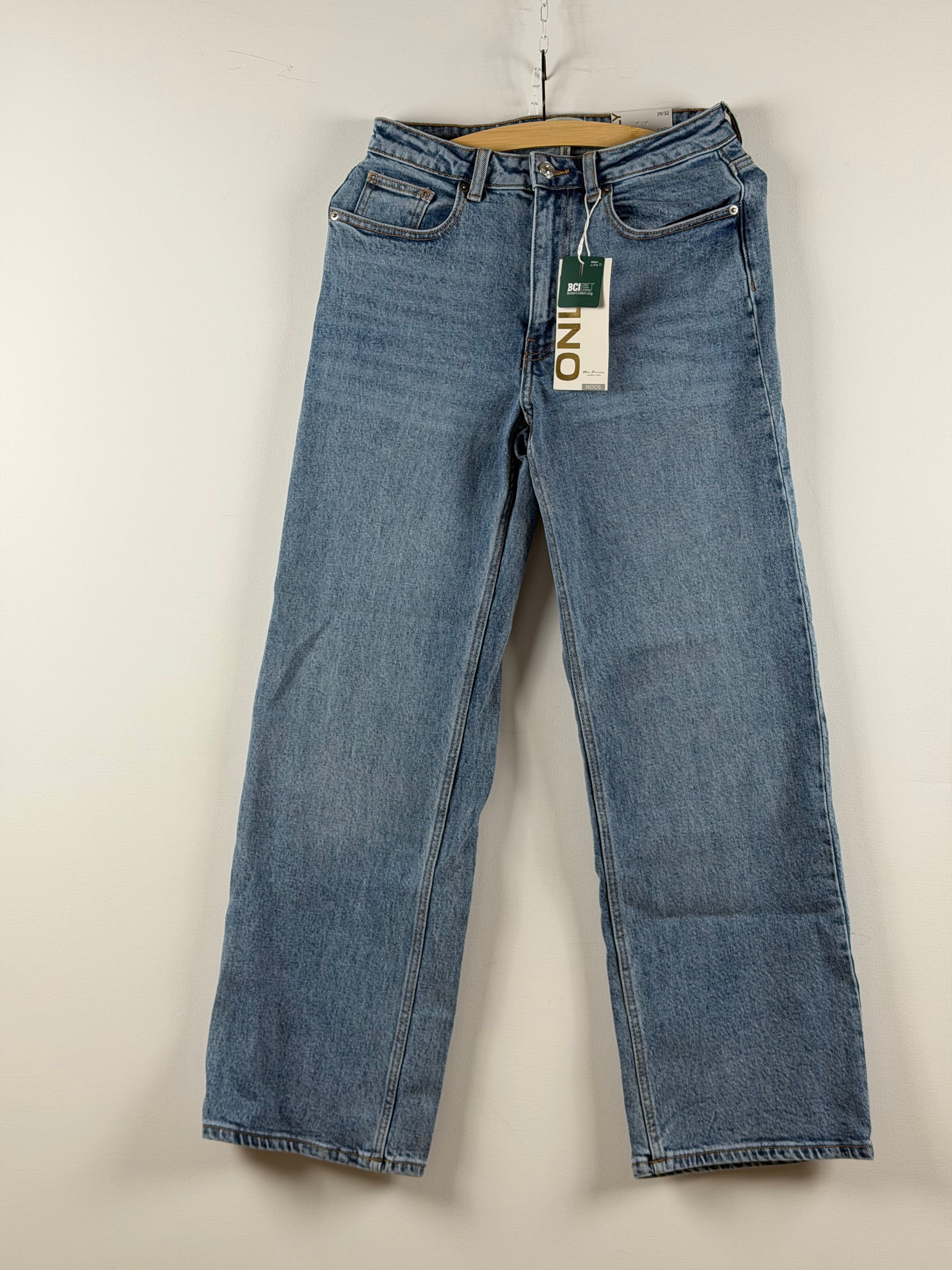 ONLY wide leg farkut – korkea vyötärö (W29/L32, uudet)