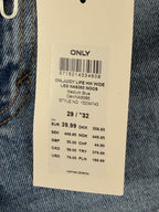 ONLY wide leg farkut – korkea vyötärö (W29/L32, uudet)