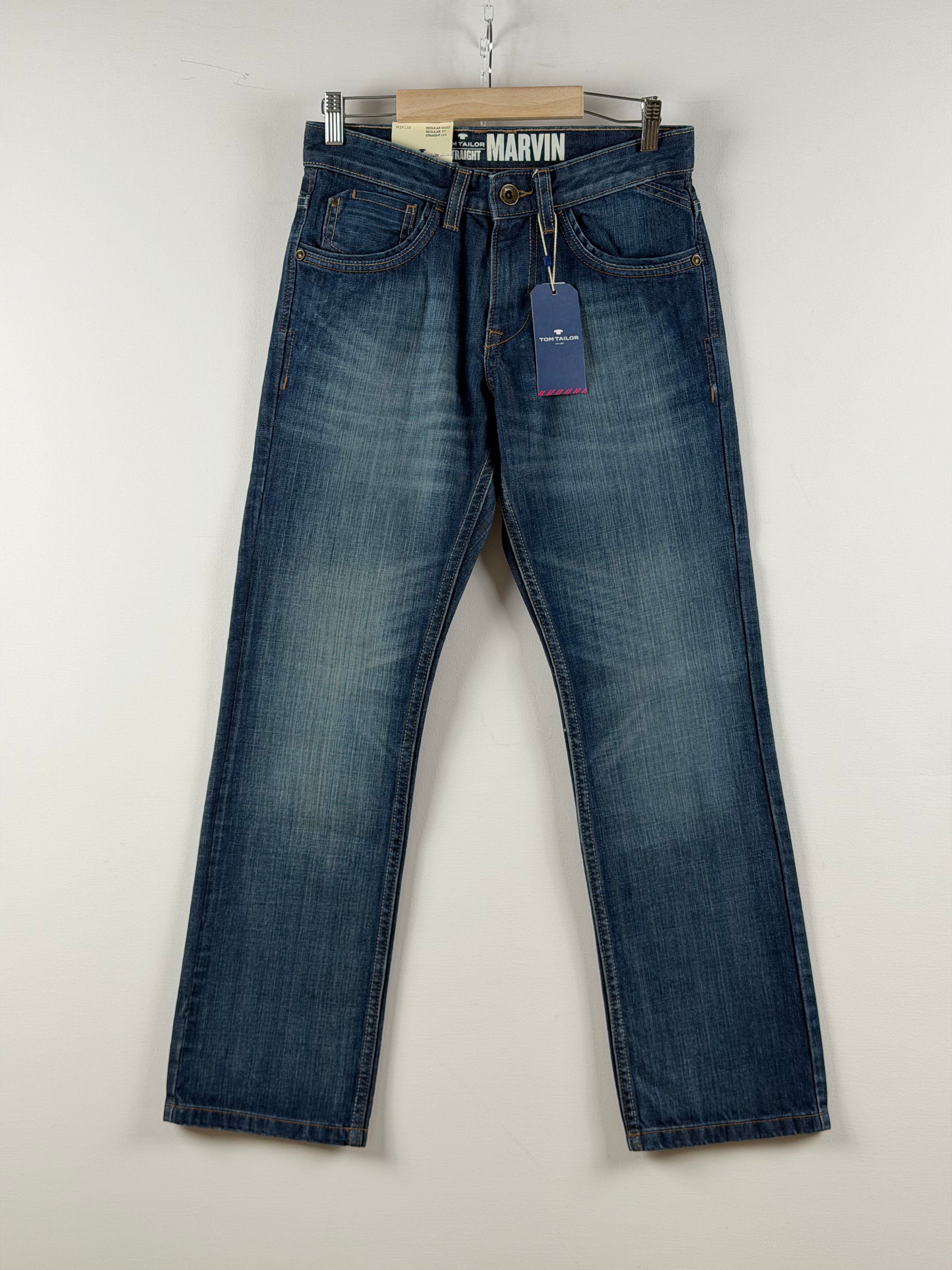 Tom Tailor Marvin farkut – regular fit (W29/L30, uudet)
