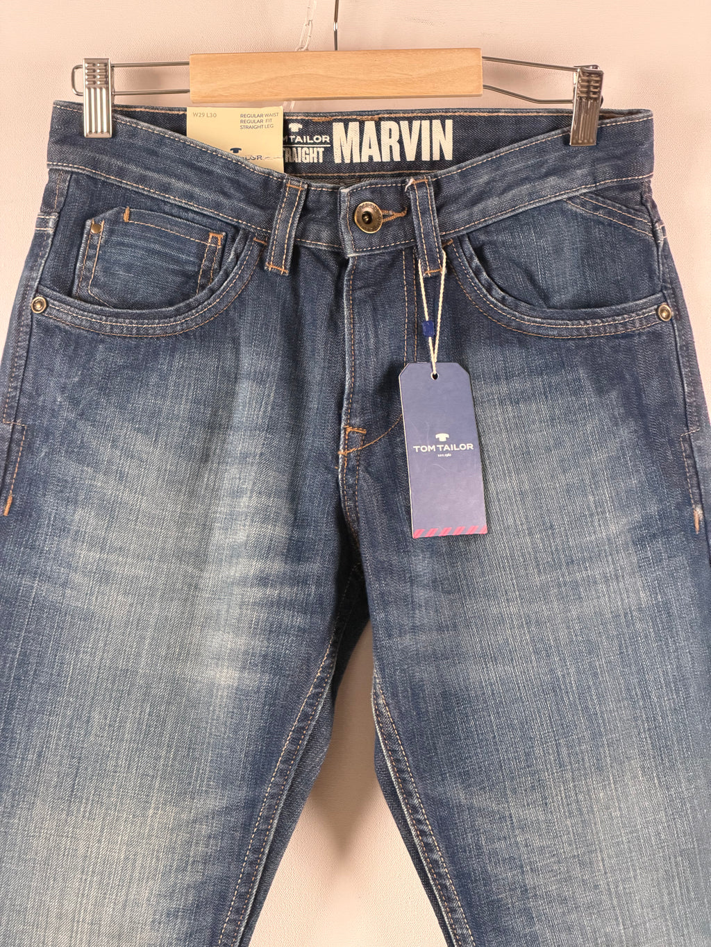 Tom Tailor Marvin farkut – regular fit (W29/L30, uudet)