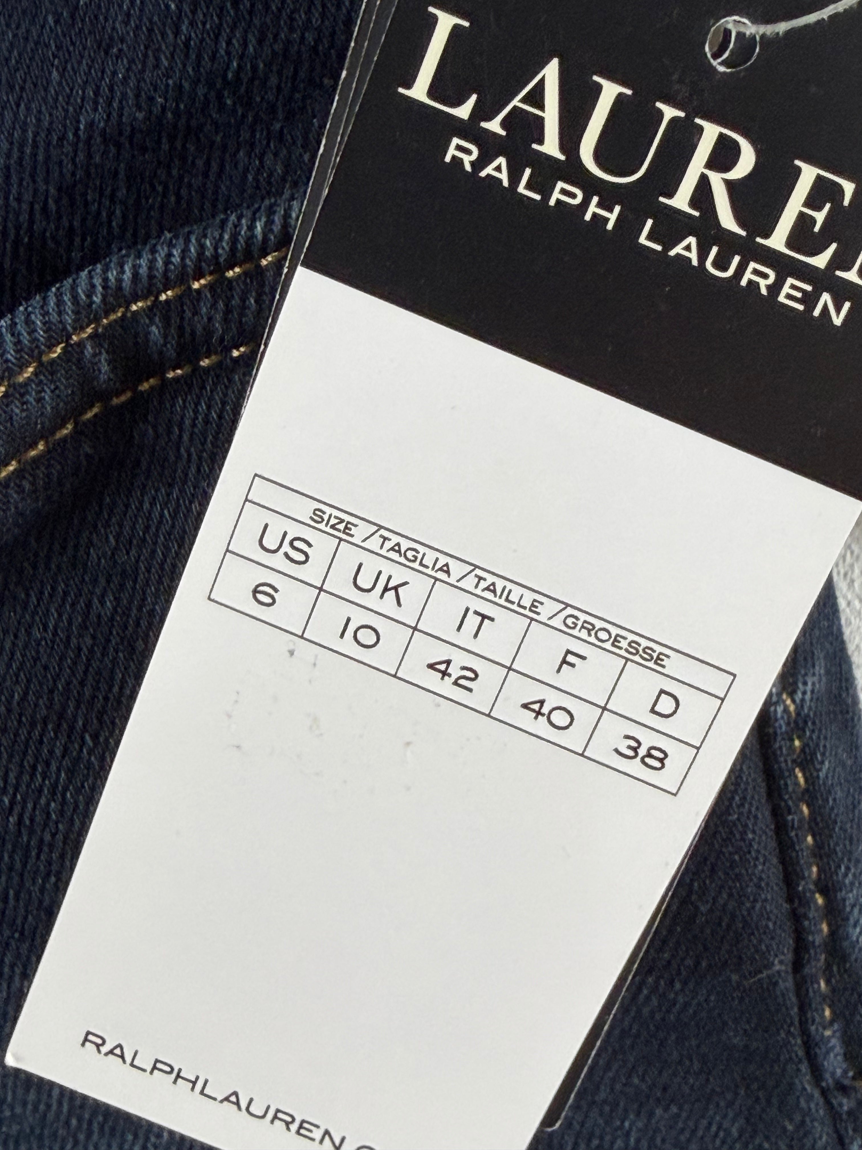 Lauren Ralph Lauren farkut – high-rise (koko 38, uudet)