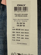 ONLY wide leg farkut W29/L30