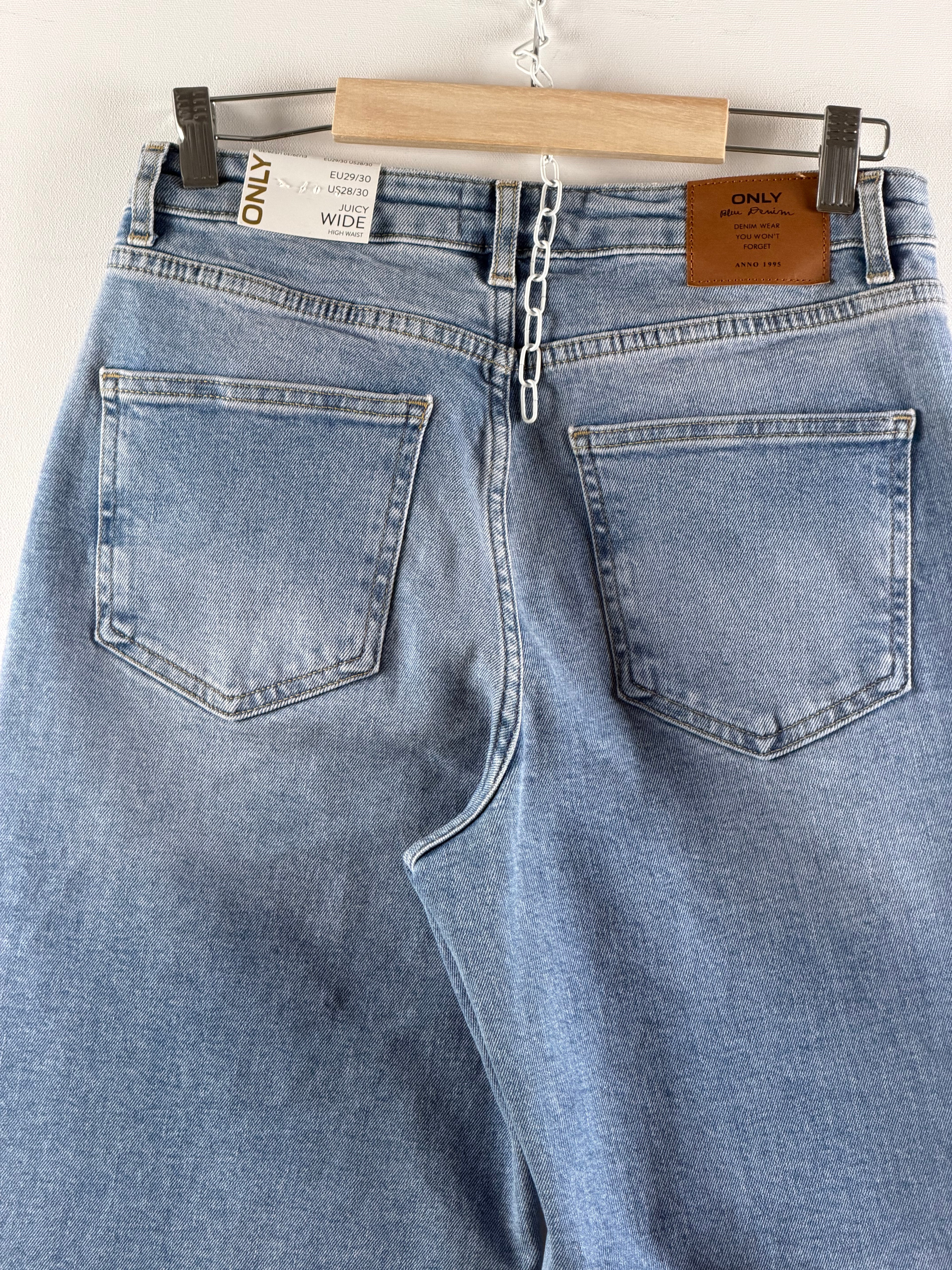ONLY wide leg farkut W29/L30