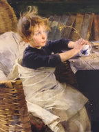 Helene Schjerfbeck – “Toipilas” (galleriavedos)