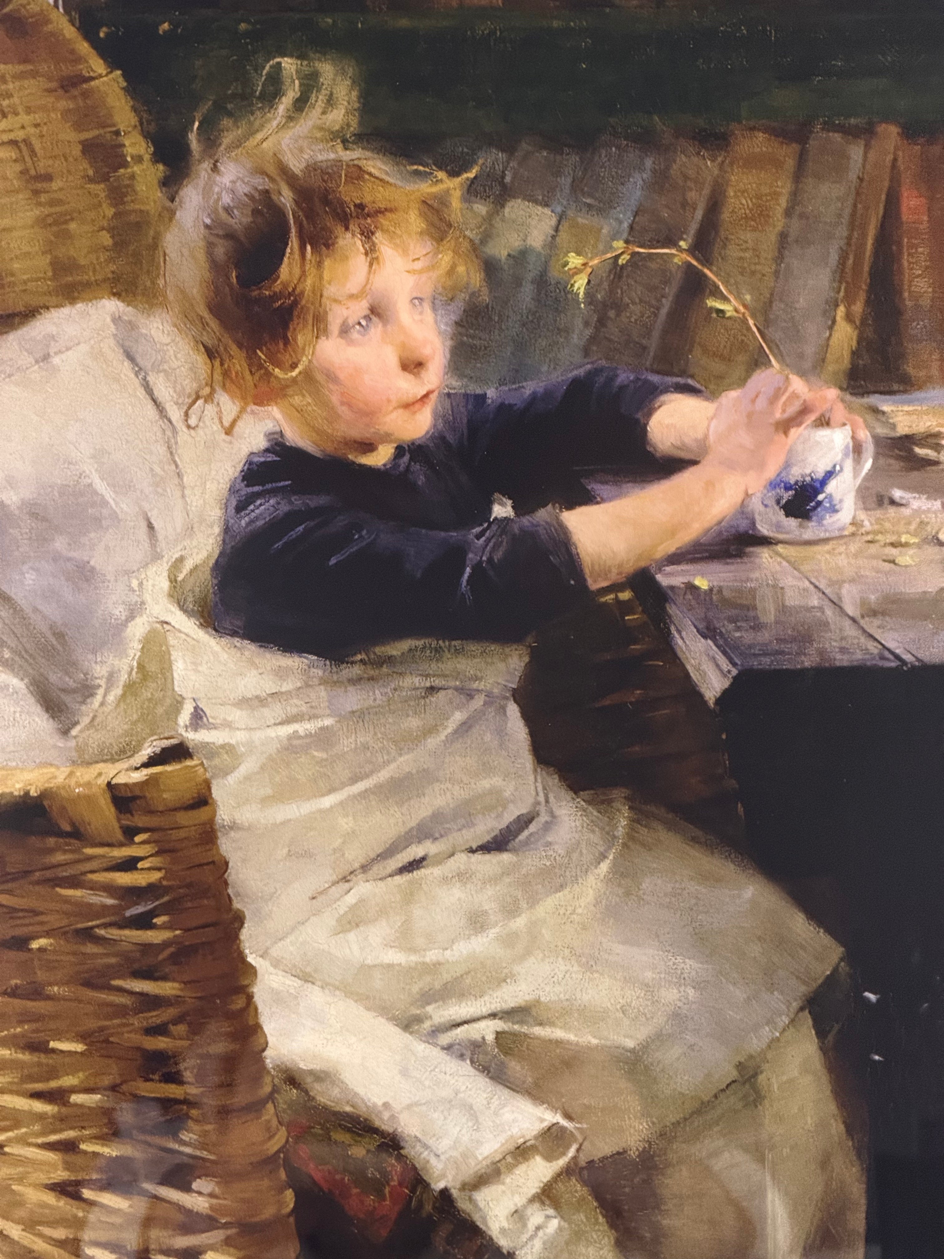 Helene Schjerfbeck – “Toipilas” (galleriavedos)
