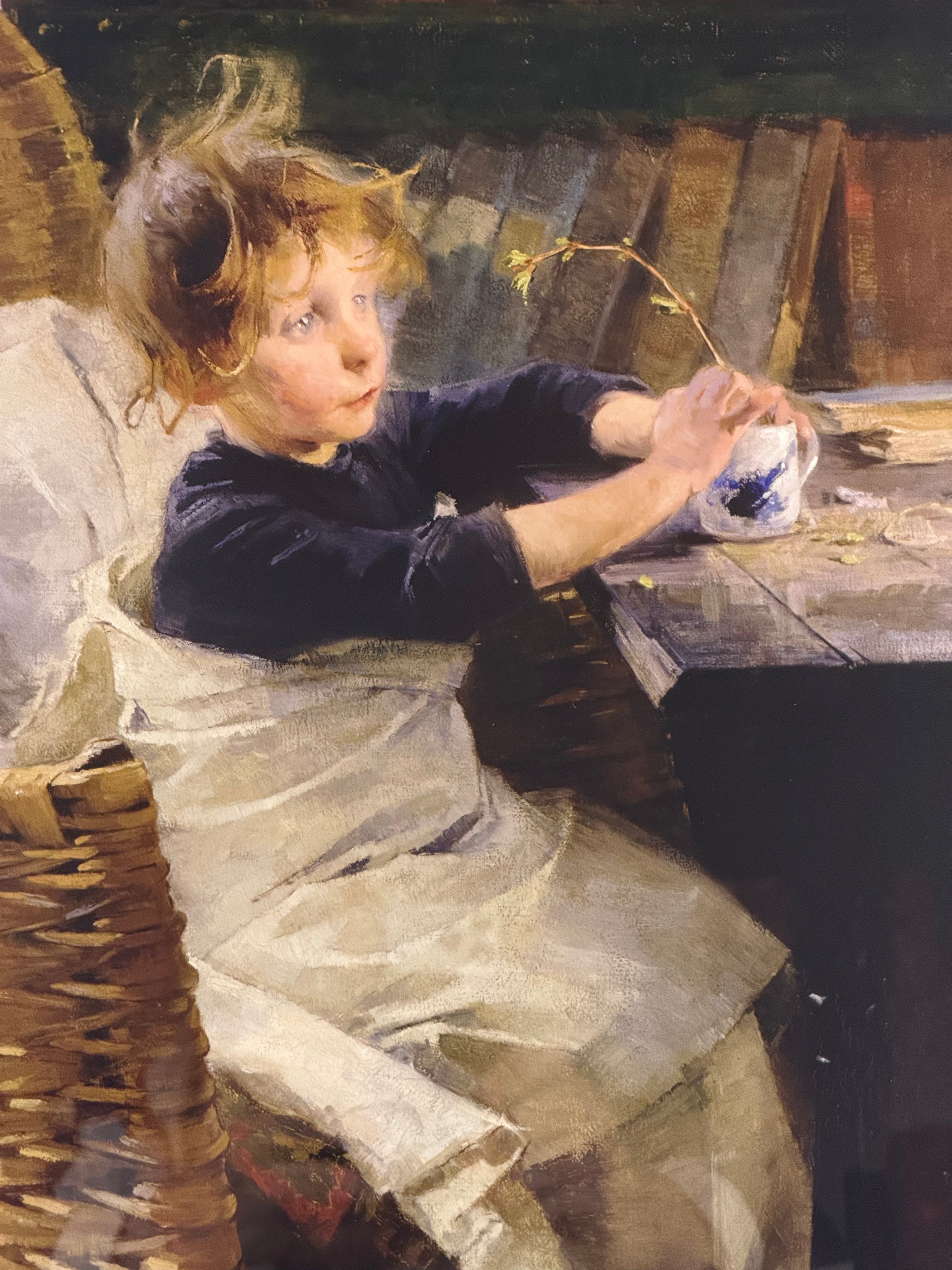 Helene Schjerfbeck – “Toipilas” (galleriavedos)