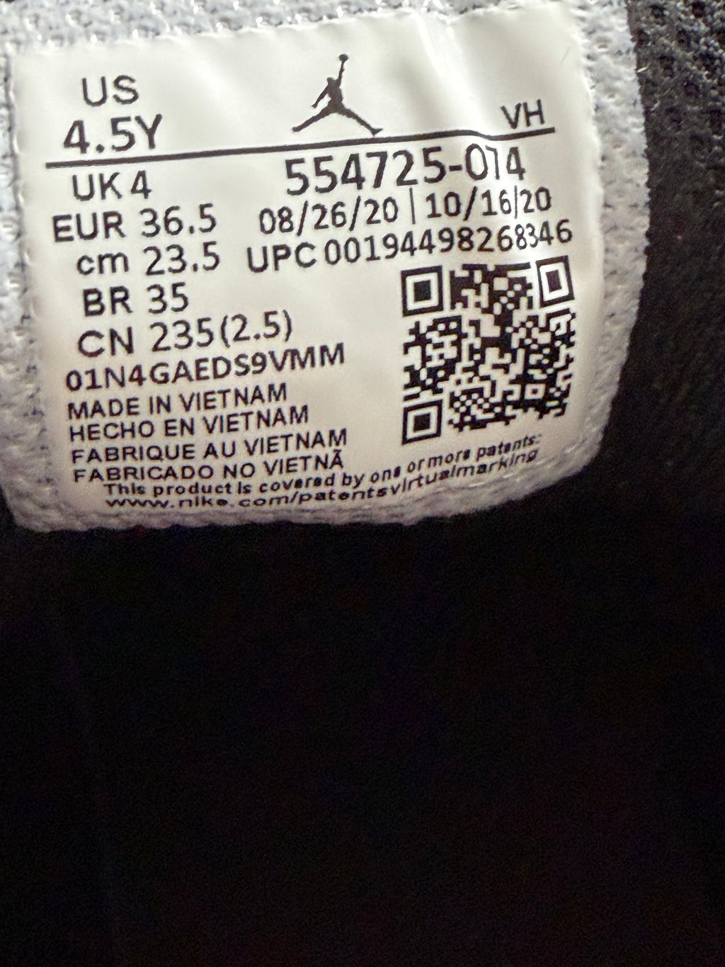 Air Jordan 1 Mid – Bred – EU 36.5