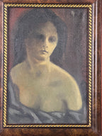 Vintage öljymaalaus “Madonna”, 1949 – kehystetty alkuperäisteos
