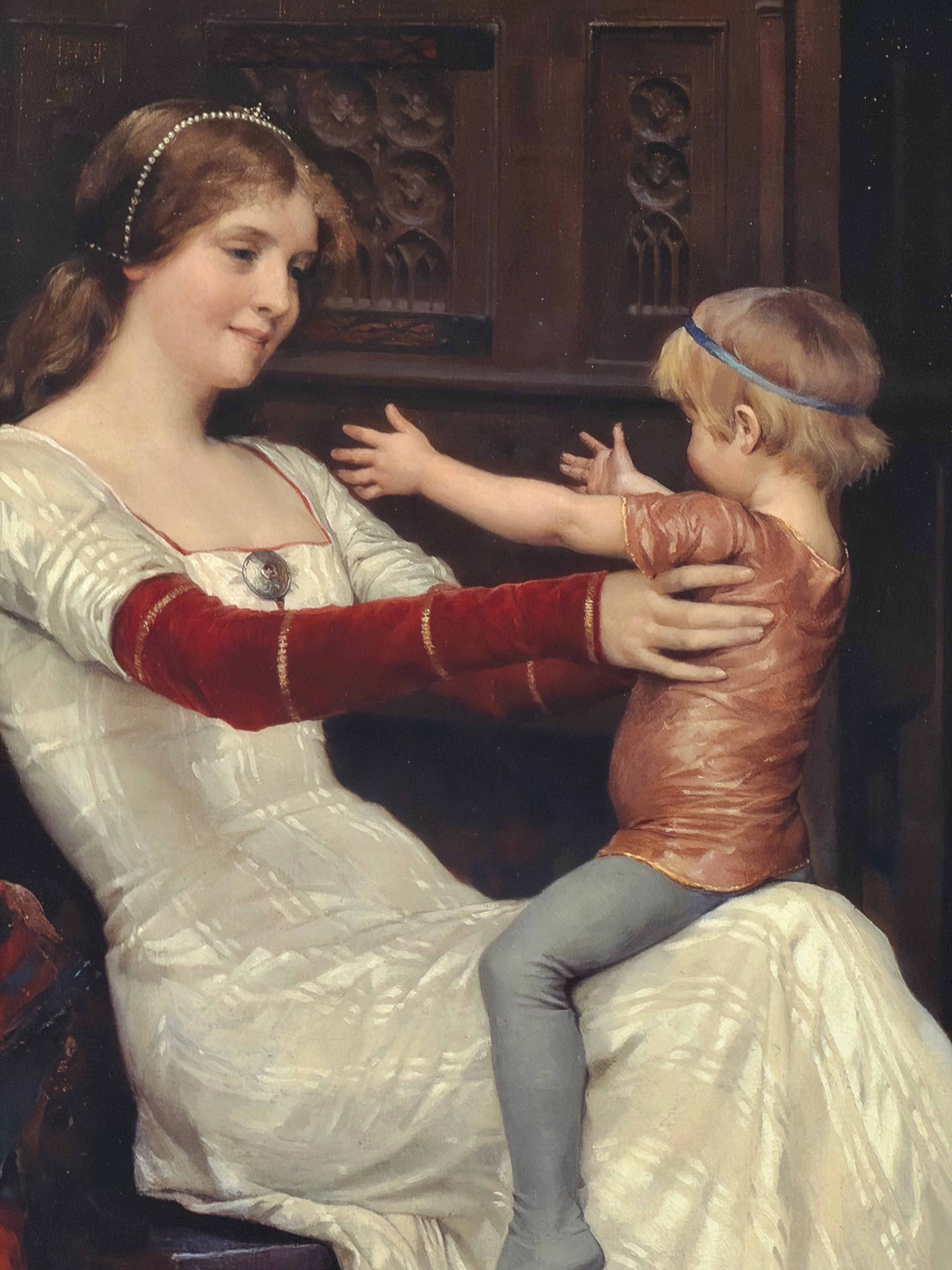 Albert Edelfelt – “Kuningatar Blanka” (1877)