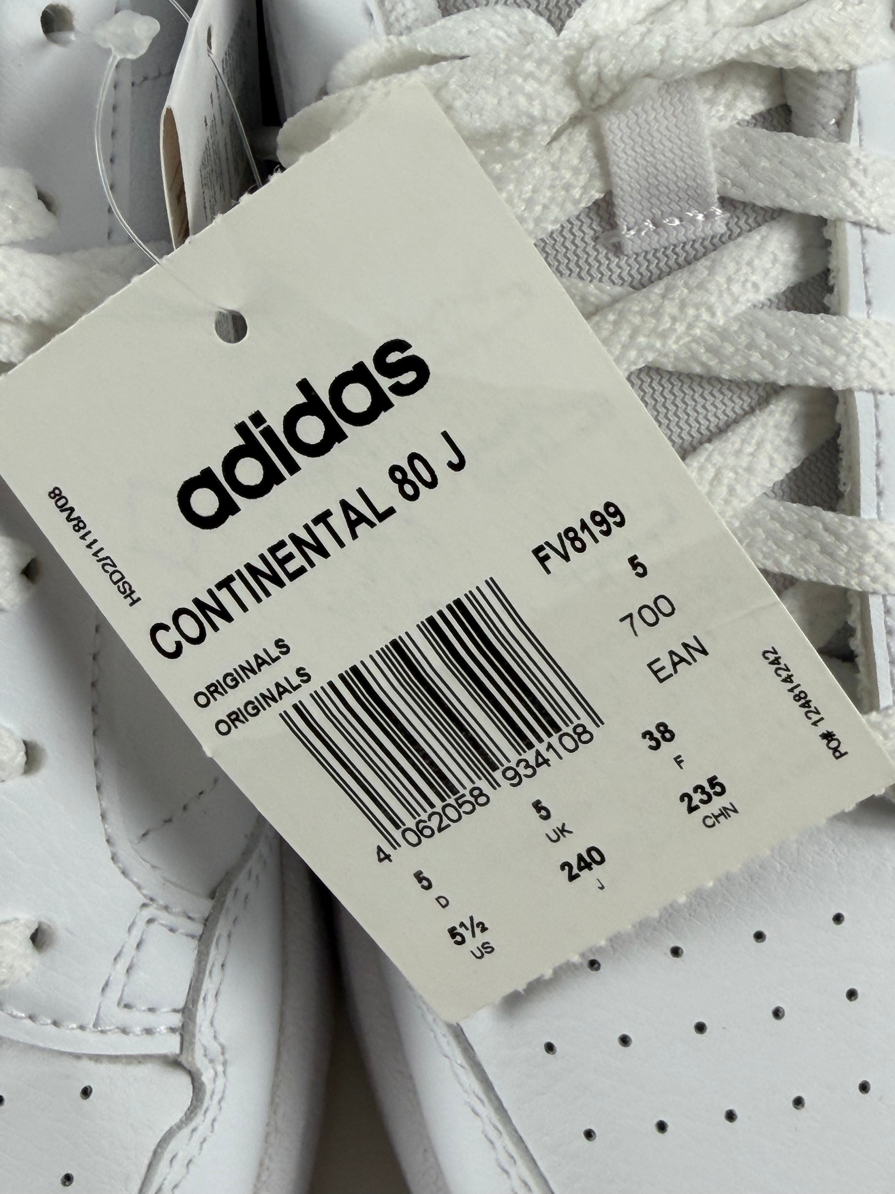 Adidas Originals Continental 80 J