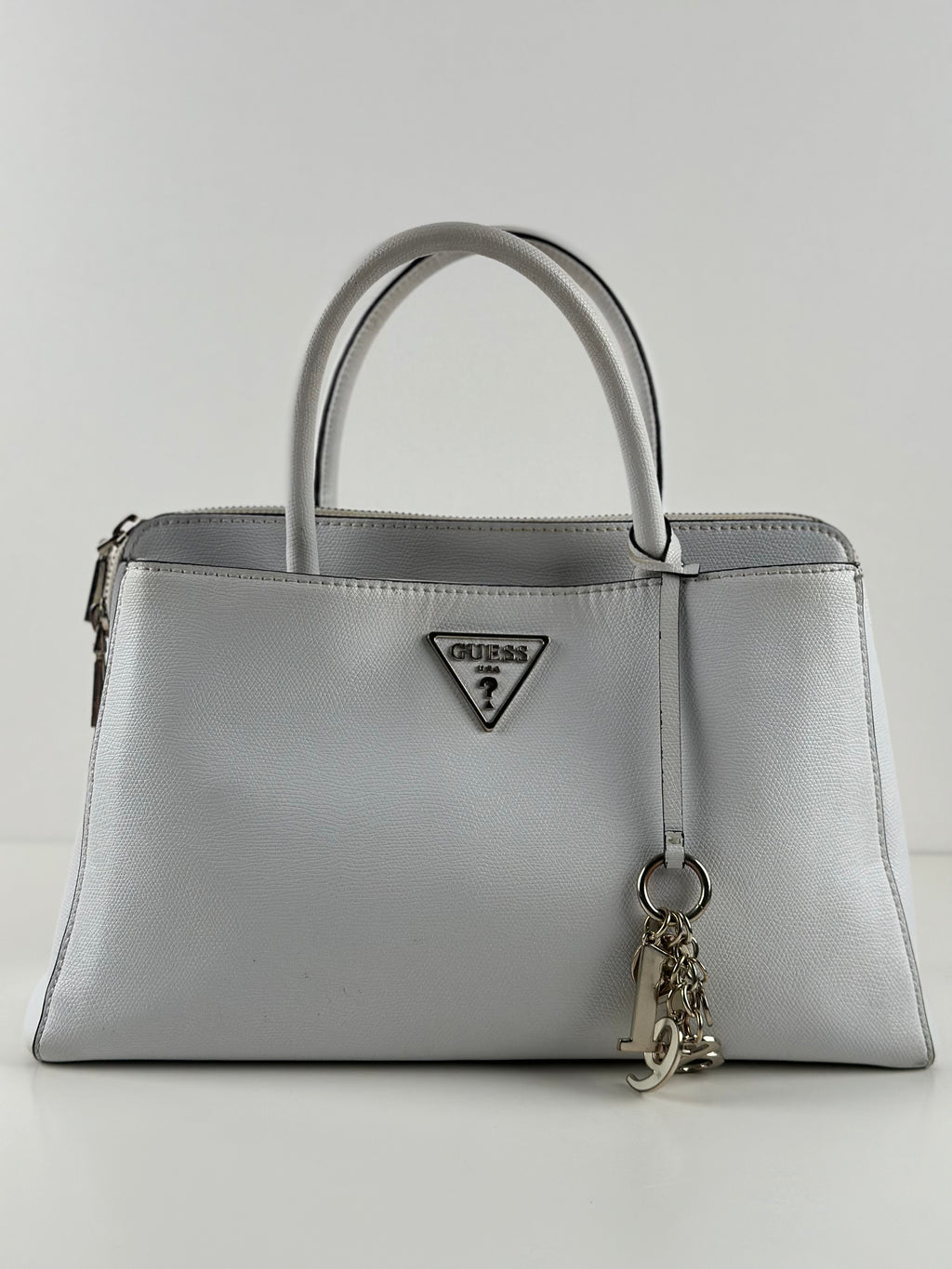 Guess Vikky Satchel – valkoinen laukku