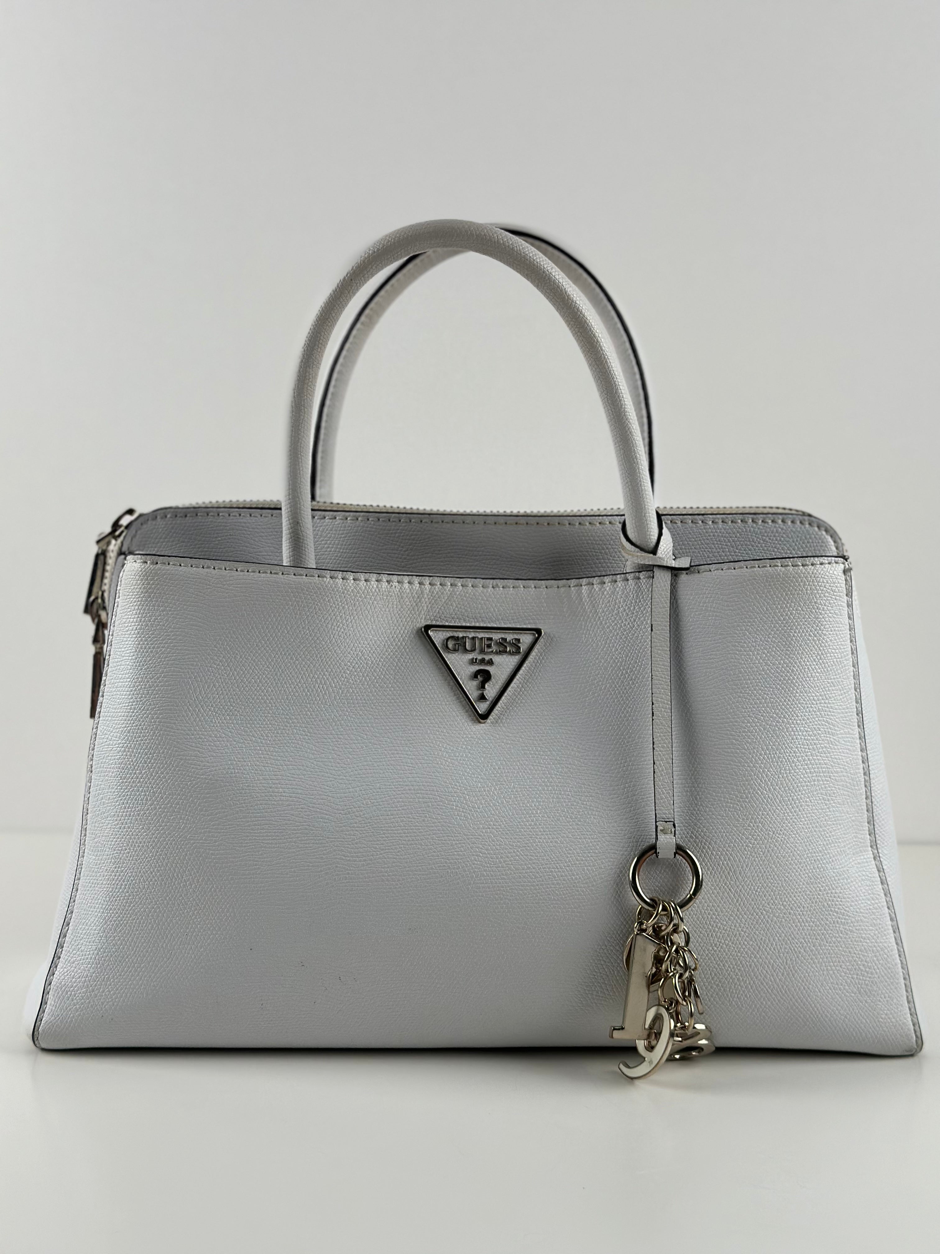 Guess Vikky Satchel – valkoinen laukku