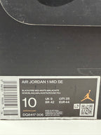 Air Jordan 1 Mid SE “Black / Fire Red / White / Malachite”