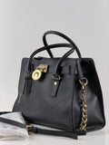 Michael Kors Hamilton Satchel -käsilaukku, musta