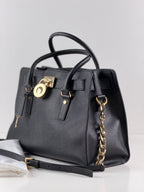 Michael Kors Hamilton Satchel -käsilaukku, musta