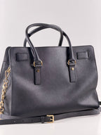 Michael Kors Hamilton Satchel -käsilaukku, musta