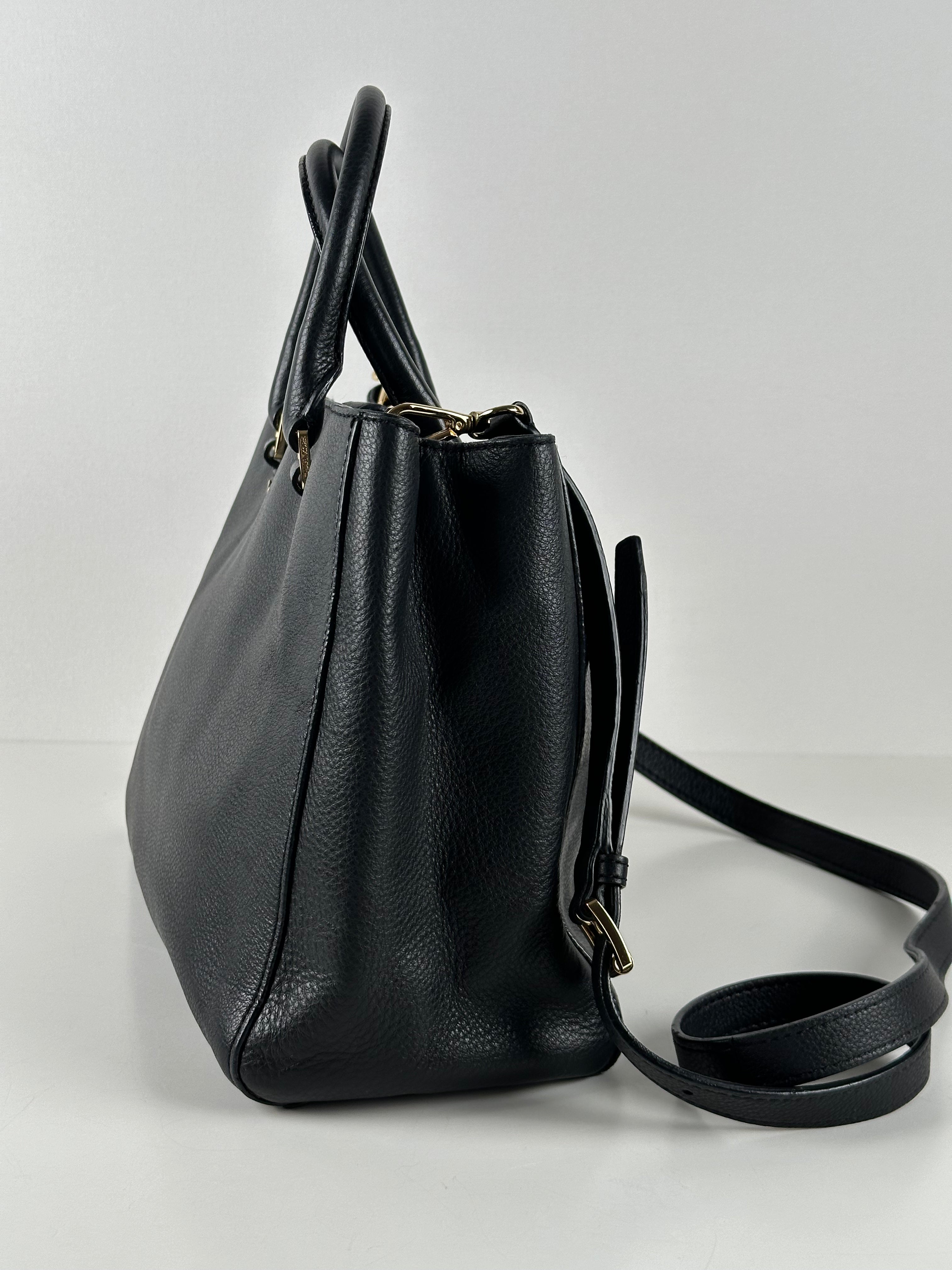 Michael Kors Bedford Medium Leather Satchel