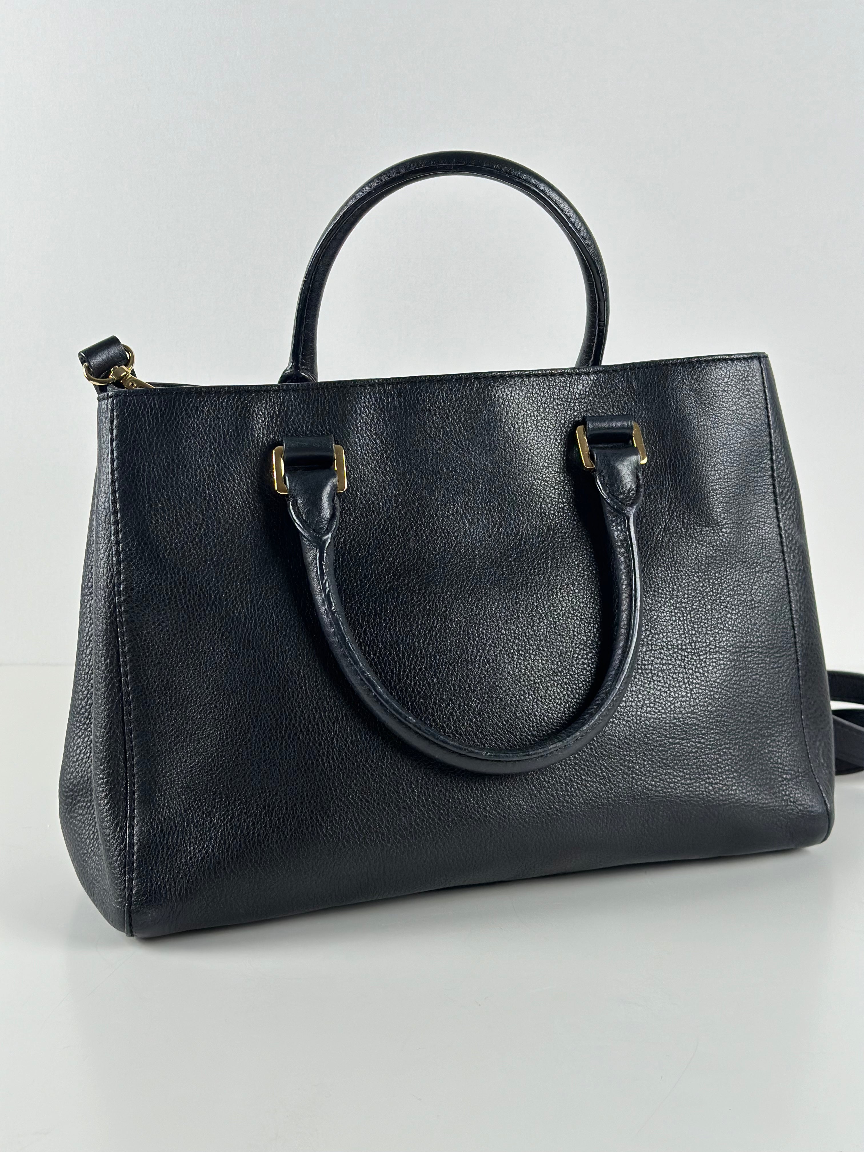 Michael Kors Bedford Medium Leather Satchel