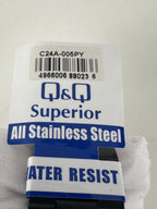 Q&Q Superior C24A-005PY – Miesten kronografi (uusi, takuulla)