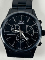 Q&Q Superior C24A-005PY – Miesten kronografi (uusi, takuulla)