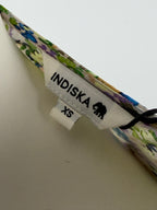 Indiska Nola Short Dress – uusi kukkakuosinen kesämekko, XS (34)
