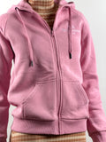 Peak Performance Original Zip Hood – vaaleanpunainen huppari, koko S