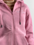 Peak Performance Original Zip Hood – vaaleanpunainen huppari, koko S