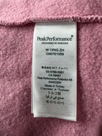 Peak Performance Original Zip Hood – vaaleanpunainen huppari, koko S