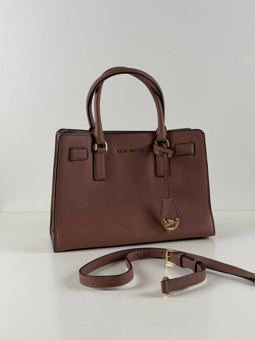 Michael Kors nahkalaukku, vanha roosa – aitoa saffiano-nahkaa
