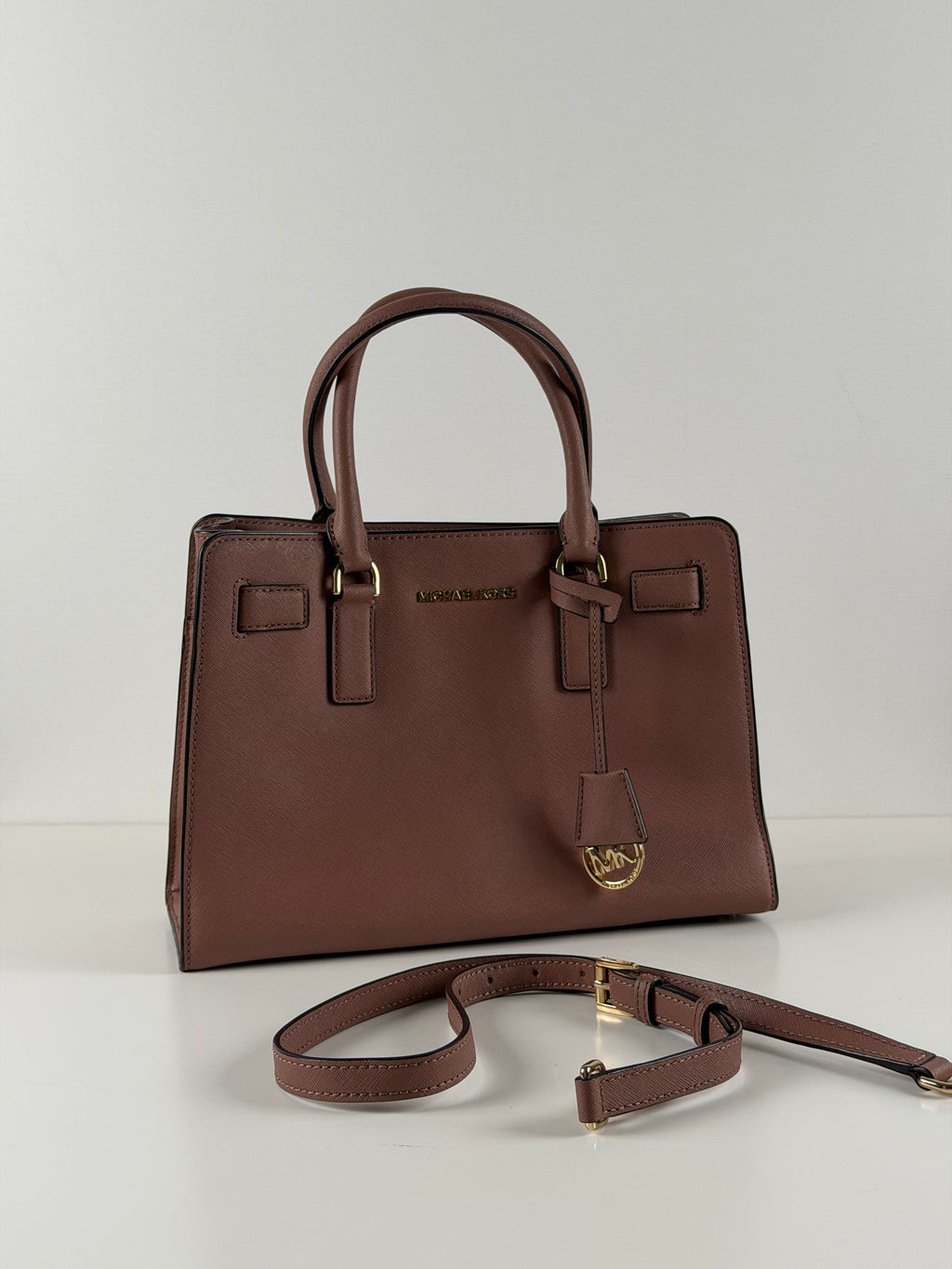 Michael Kors nahkalaukku, vanha roosa – aitoa saffiano-nahkaa