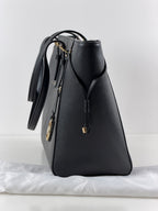 Michael Kors Voyager Medium Multifunction Tote Leather – musta nahkalaukku