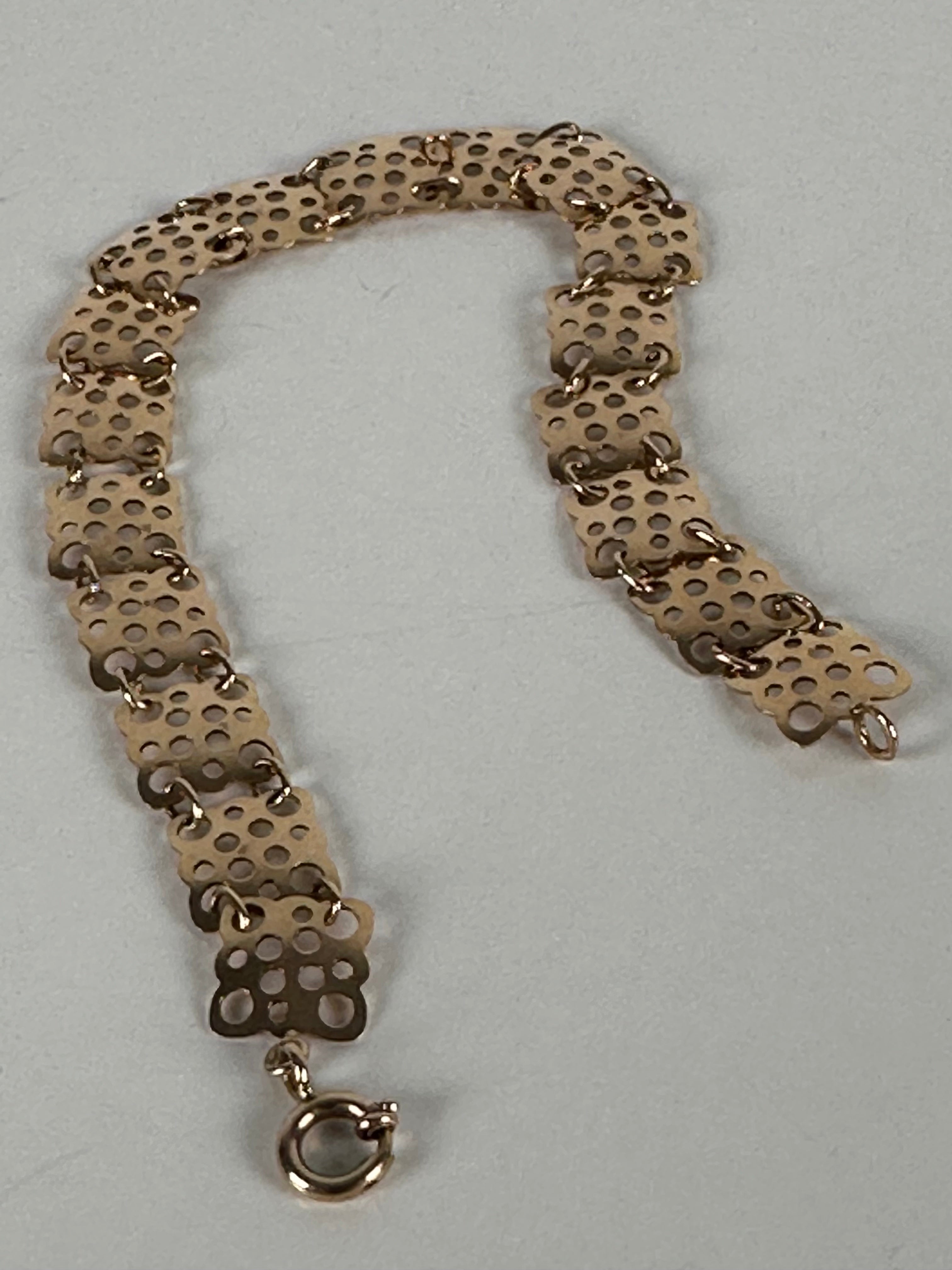 Lisa Vitali – "Pitsi" 14K kultainen rannekoru (585)